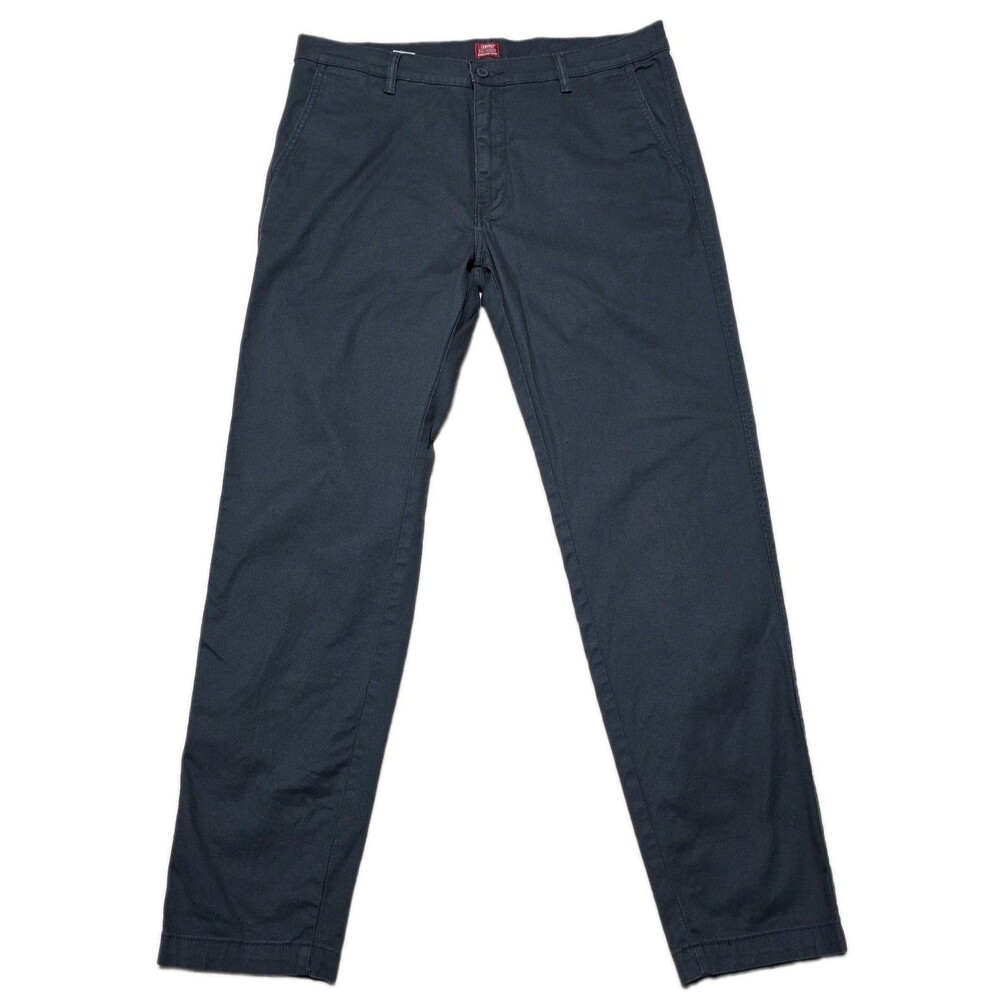 Levi's XX Chino Men's Size 36x34 Navy Blue Stretch Standard Taper Casual Pants